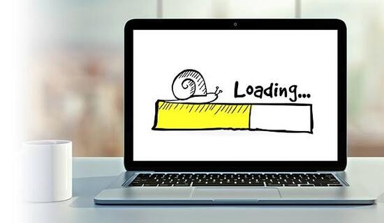 Website bisnis lambat