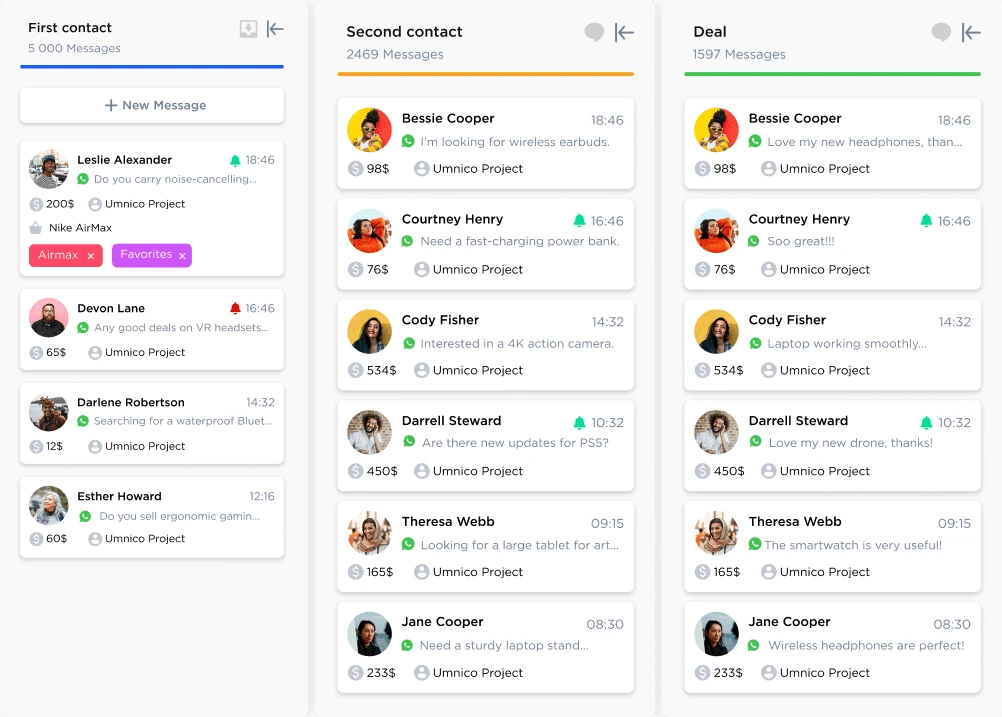CRM Terhubung WhatsApp